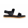 Чорні шкіряні сандалі Eva Luna