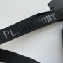 Сумка чоловіча кросбоді чорна тканева Plaine Sport