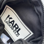 Сумочка тканева кросбоді чорна Karl Lagerfeld