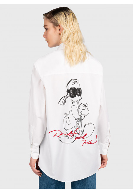 Бавовняна сорочка Karl Lagerfeld x Disney art 538