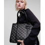 Сумка k/Ikonik monogram coated canvas tote Karl Lagerfeld art 527