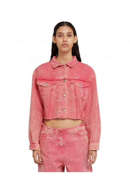 Коротка джинсова куртка MSGM art 460
