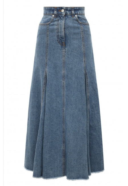 Розкльошена спідниця джинсова MSGM art 469