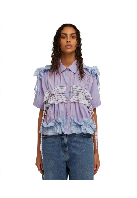 Поплінова сорочка MSGM art 495