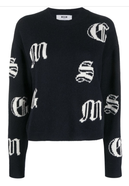 Джемпер з візерунком MSGM art 616