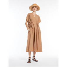 Бавовняна бежева сукня Max Mara Weekend Blasone