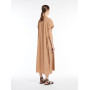 Бавовняна бежева сукня Max Mara Weekend Blasone