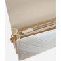 Стьобана сумка Pinko Love Bag Click бежева триколірна