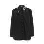 Сорочка чорна Karl Lagerfeld Signature