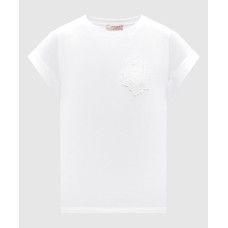 Футболка біла з гербом Twinset