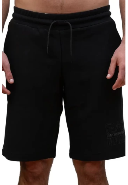 Шорти чоловічі EA7 Emporio Armani BERMUDA чорного кольору