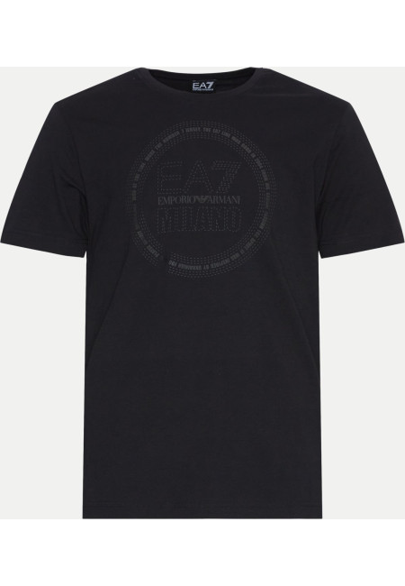 Футболка чорна чоловіча Armani Logo Series