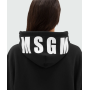 Худі оверсайз MSGM з лого на капюшоні