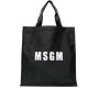 Шопер чорний MSGM логотип
