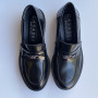 Лофери чорні шкіряні Casadei