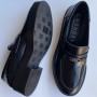 Лофери чорні шкіряні Casadei