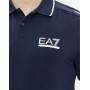 Поло синє чоловіче Emporio Armani EA7