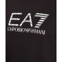 Чорна футболка чоловіча Emporio Armani з логотипом