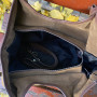 Сумка жіноча замшева шоколадна Італія