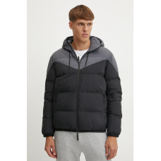 Чорно-сірий чоловічий пуховик Emporio Armani