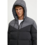 Чорно-сірий чоловічий пуховик Emporio Armani