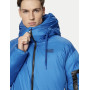 Блакитний чоловічий пуховик Emporio Armani