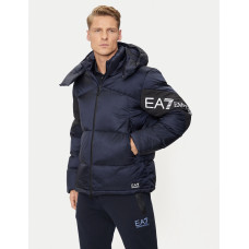 Пуховик синій чоловічій Emporio Armani