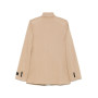 Однобортний бежевий жакет MSGM Tailoring