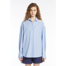Сорочка у смужку блакитна Max Mara Weeknd