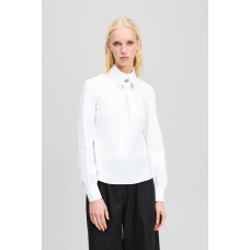 Бавовняна біла сорочка Karl Lagerfeld