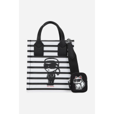 Сумка маленька в смужку Karl Lagerfeld