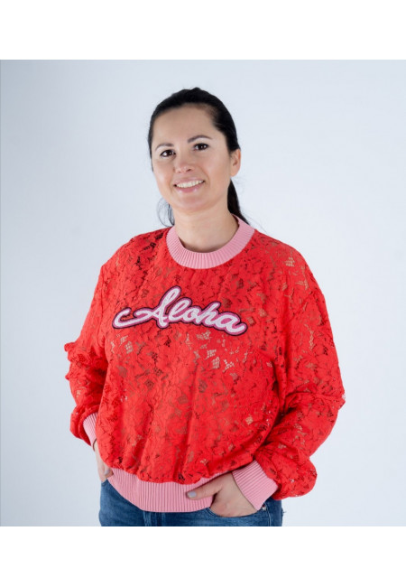 Свитшот кружевной Pinko art 151