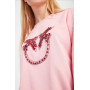 Толстовка з вишивкою Love Birds Pinko art 370