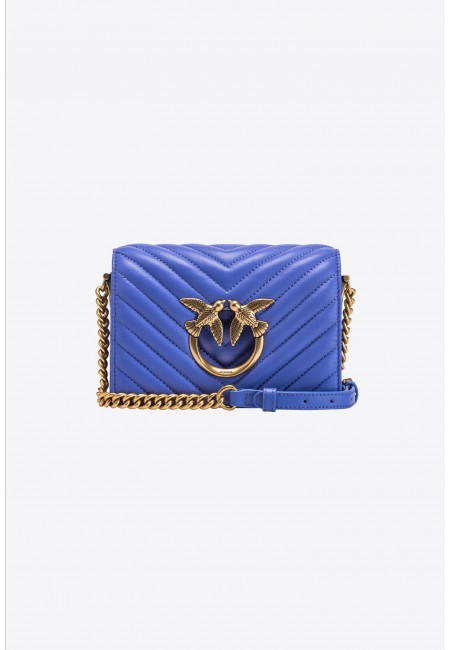 Сумка MINI LOVE BAG CLICK CHEVRON PINKO art 524