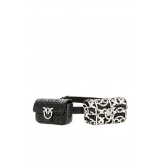 ПОДВІЙНА СУМКА DOUBLE TINY LOVE BAG MONOGRAM Pinko art 029